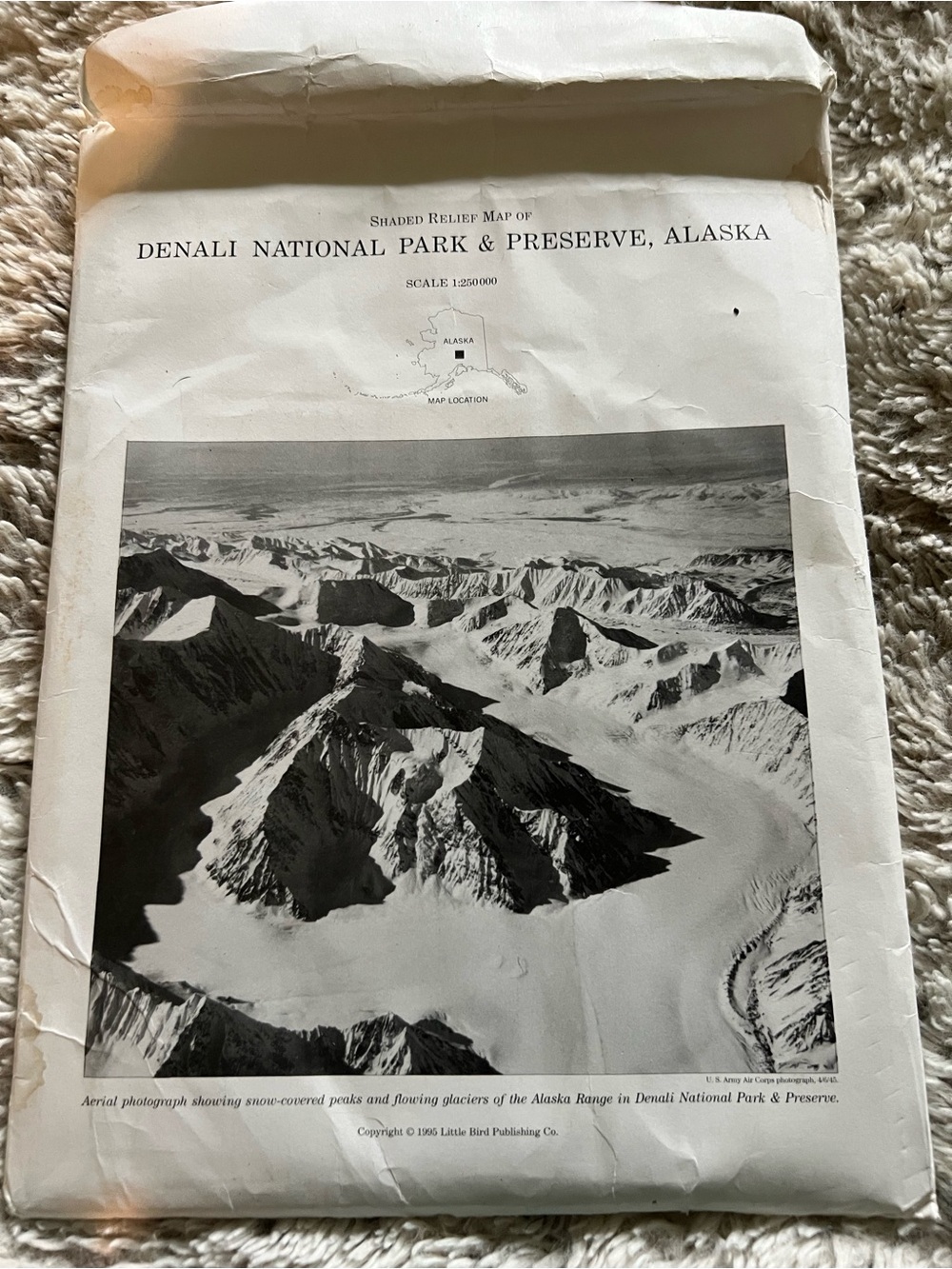 Denali National Park Topography Maps